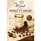 wind çikolata Sütlü Belçika Çikolatası ile Kaplı Bisküvi Draje 500 Gr.