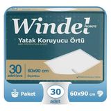 Windelhose Yatak Koruyucu Örtü 60x90 Cm 30 Adet