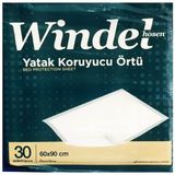 Windelhosen Yatak Koruyucu Örtü 60x90 cm 30'lu