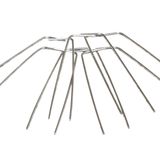 Windhager 07122 kuş ve güvercin savunma çivisi seti, kuş çekici, güvercin çivileri, güvercin savunma uçları, aksesuar seti, paslanmaz çelik çiviler, 30 adet