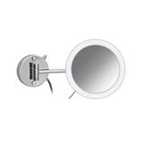 Windisch Led Işıklı Çift Kollu Krom Makyaj Aynası