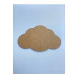 Windly Concept Ahşap Bulut Kasnak 25X15 Ham