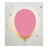 Windly Concept Balon Gece Lambası Çocuk Odası Bebek Odası Dekoratif Aydınlatma 30cm Pembe