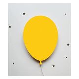 Windly Concept Balon Gece Lambası Çocuk Odası Bebek Odası Dekoratif Aydınlatma 30cm Sarı