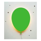 Windly Concept Balon Gece Lambası Çocuk Odası Bebek Odası Dekoratif Aydınlatma 30cm Yeşil