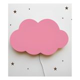 Windly Concept Bulut Gece Lambası Çocuk Odası Bebek Odası Dekoratif Aydınlatma 40x20 cm Pembe