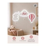 Windly Concept Fil Balon İsimli Bulut Ahşap Led'li Çocuk Odası Dekorasyonu - Eğlenceli Ve Güvenli Aydınlatma Beyaz