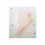 Windly Concept Flash Marvel Şimşek Gece Lambası Çocuk Odası Bebek Odası Dekoratif Aydınlatma 30 Cm Ceviz