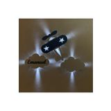 Windly Concept Helikopter Bulut Bebek Odası Çocuk Odası Ledli Gece Lambası