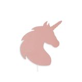 Windly Concept Unicorn Tek Boynuzlu At Gece Lambası Çocuk Odası Bebek Odası Dekoratif Aydınlatma 30cm Pembe