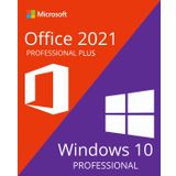 Windows 10 Pro Digital Key 1PC ve Office 2021 Pro Plus Digital Key 1PC Ofis Yazılım