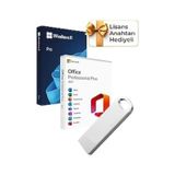 Windows 11 + Office 2021 Pro Plus Kurulum Dosyalı Usb Bellek 16Gb (Lisans Anahtarı Hediyeli)