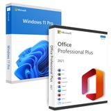 Windows 11 Pro Digital Key 1PC ve Office 2021 Pro Plus Digital Key 1PC Yazılım