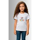 Windy Island Çocuk Unisex Kız/erkek "23 Nisan Baskılı Bisiklet Yaka Kısa Kollu %100 Pamuk T-Shirt - Beyaz - 9 - 10 Yaş