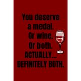 Wine Lovers Gifts for Women - Wine Journal Blank - Christmas Gifts for Wine Drinkers - Birthday Gifts for Wine Drinkers Funny: 120 Lined Pages at 6 x 9 Inches