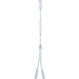 Winex 2in1 Lightning To Double 3.5mm Çıkışlı Jack Adaptör - Beyaz