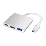 Winex 3in1 Type-c To Hdmı Hub Port Adaptör Pd Usb 3.0 4k Hdmı Çıkışlı