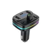 Winex M44 Fm Handsfree Bluetooth Modülatör MP3 Player Type-C Çıkışlı Araç Şarj Aleti