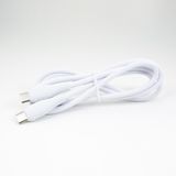 Winex Mobile Beyaz CA120 PD20 Watt 3A Type-C to Type-C Data ve Hızlı Şarj Kablosu