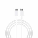 Winex Mobile SX263M 3A 45 Watt Type-C to Type-C 3 m Data ve Beyaz Hızlı Şarj Kablosu