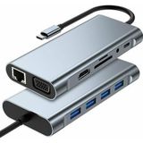 Winex Mobile Winex 11in1 Hub Type-C to 4K HDMI/UsbA 3.0/RJ45 Ethernet Dönüştürücü Adaptör