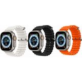 Winex Mobile Winex Watch 8 Pro Max Amoled Ekran Android Ios Uyumlu Akıllı Saat - Beyaz - Gümüş - 49 mm