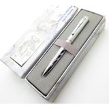 Wings Kişiye Özel Marble Deluxe T412 Parlak Krom Tükenmez Kalem