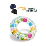 Wingzy Intex Deniz, Havuz Simidi (6-10 YAŞ 61 CM) (BONE HEDİYELİ)