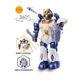 Wingzy Işıklı Ve Müzikli Roket Atan Pilli Savaşçı Robot, Hareketli, Sesli, Pilli Oyuncak