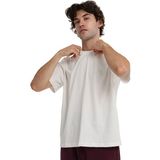 Wink Oversize Erkek Beyaz Günlük Stil T-Shirt 25KE1024-KBYZ - M