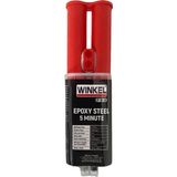 Winkel Pro Metal Mix 5 Minute Metal Seramik Tamir Dolgu Epoksi Çok Amaçlı Yapıştırıcı 25GR - Çok Renkli - Standart
