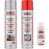 Winkel Silikon Sprey 400 Ml Fren Balata Temizleme Sprey 500 Ml Set