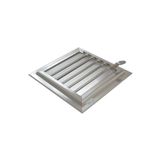 winlüx Alüminyum Banyo Wc Havalandırma Menfezi 33x48 Eloksallı Seri