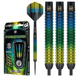 WINMAU Firestorm 22 gram profesyonel Wolfram çelik uçlu dart oku seti, kanat ve şaftlı