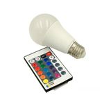 Winnboss Uzaktan Kumandalı 6500K 9W Rgb Led Ampul Beyaz Işık