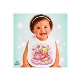 Winnie The Pooh Keten Bebek Mama Önlüğü – Yumuşak, Emici, Yıkanabilir, Özel Tasarım P205
