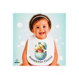 Winnie The Pooh Keten Bebek Mama Önlüğü – Yumuşak, Emici, Yıkanabilir, Özel Tasarım P208