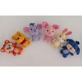 Winnie the Pooh Serisi Uyku Arkadaşları Amigurumi Organik Oyuncak