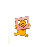 Winnie The Pooh Ütü Ile Yapışan Dokuma Arma - Patch - Yama Serisi 7 Iron-on Motif