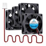 WINSINN DC 60mm Fan 12V 6020 Çift Bilyalı Rulman Fırçasız Soğutma 60x20mm 2PIN (4 Adet Paket)