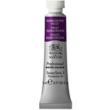 Winsor & Newton 0102550 Professional sulu boya, sanatçı kalitesinde canlı sulu boya, yüksek renk parlaklığı ve parlaklık, solmaz, arşiv kalitesi, 5 ml tüp - Quinacridone mor