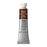 Winsor & Newton 0102676 Professional sulu boya, sanatçı kalitesinde canlı sulu boya, yüksek renk parlaklığı ve parlaklık, solmaz, arşiv kalitesi, 5 ml tüp - Vandyke kahverengi