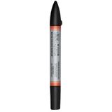 Winsor & Newton 0201103 sulu boya kalemi – 2 uç, fırça ve ince uç, solmaz, kaligrafi, çizimler için yüksek pigmentli sulu boya – Kadmiyum kırmızısı açık renk tonu