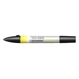 Winsor & Newton 0201109 sulu boya kalemi – 2 uç, fırça ve ince uç, solmaz, kaligrafi, çizimler için yüksek pigmentli sulu boya – kadmiyum jel renk tonu