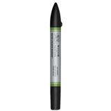 Winsor & Newton 0201599 sulu boya kalemi – 2 uç, fırça ve ince uç, solmaz, kaligrafi, çizimler için yüksek pigmentli sulu boya – meyve suyu yeşili