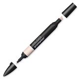 Winsor & Newton 0203630 ProMarker Profesyonel Düzen Kalemi - 2 Uçlu, Çizimler, Tasarım ve Düzenler için İnce ve Geniş - Antik Beyaz