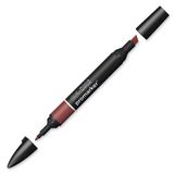 Winsor & Newton 0203631 ProMarker Profesyonel Düzen Kalemi - 2 Uçlu, Çizimler, Tasarım ve Düzenler için İnce ve Geniş - Yanmış Maun