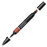 Winsor & Newton 0203633 ProMarker Profesyonel Düzen Kalemi - 2 Uçlu, Çizimler, Tasarım ve Düzenler için İnce ve Geniş - Sedir Ağacı Kahverengi