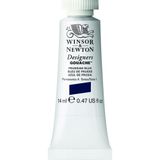 Winsor & Newton 0605538 Designers Gouache, en ince sanatsal boya, 14 ml tüp, tavan, yüksek kaliteli pigmentler, Prusya mavisi