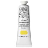 Winsor & Newton 1214653 Artists yağlı boya - 37 ml tüp, sanatçı yağlı boya mümkün olan en yüksek pigmentasyon, en yüksek ışık haslığı - şeffaf sarı